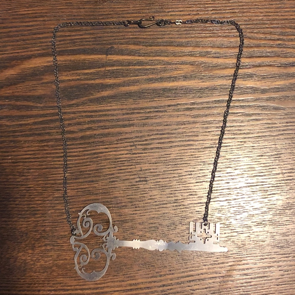Flat key necklace